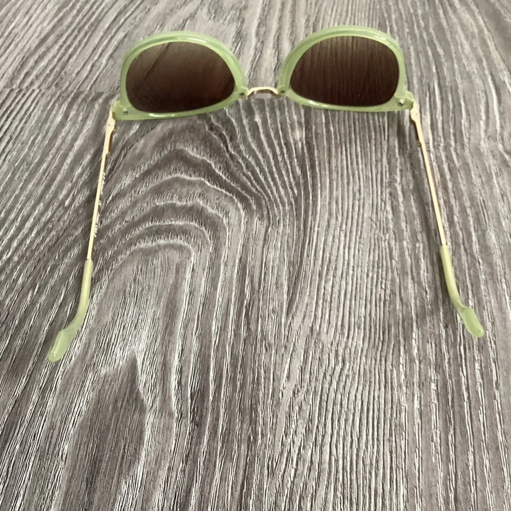 Mint Green Castro Sunglasses - Picture 9 of 9